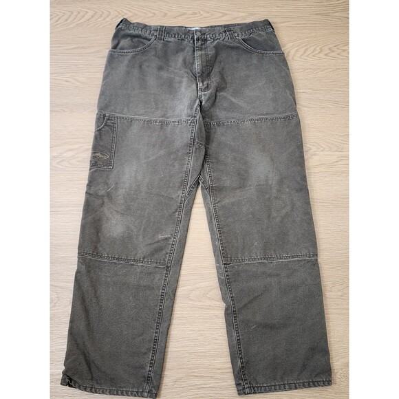 Arborwear Original Tree Climbers Pants Mens 42x28 Tag 42x30 Brown Heavy Duty - Picture 1 of 16
